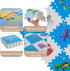 3434 Inches 9 Puzzle Play Mat, Foam Floor Tiles, Childrens Foam Puzzle Mat Baby Floor Play Mat Sea World Pieces, Edge