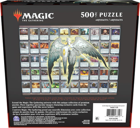 Magic The Gathering Artifacts 500 Piece Puzzle - Jigsaw Puzzles for Adults & Kids 12+