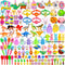 U-Zomir 212 Pack Easter Egg Fillers for Kids, Easter Basket Stuffers Easter
