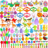 U-Zomir 212 Pack Easter Egg Fillers for Kids, Easter Basket Stuffers Easter