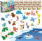 Party Favors for Kids - 24 Pack 72 Kinds of Animals Building