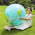 Keesoon 36 Inch Giant Geographic Globe - Inflatable PVC Educational World Map Globe, Diameter 90cm