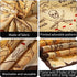 Aubric Set, 25x30 Pirate Spyglass Telescope Treasure Map Pocket Compass Kids Toys Handheld Collapsible Zoomable