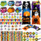 JOYIN 168 Pcs 24 Pack Assorted Halloween Art and Craft Stationery Kids