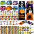 JOYIN 168 Pcs 24 Pack Assorted Halloween Art and Craft Stationery Kids