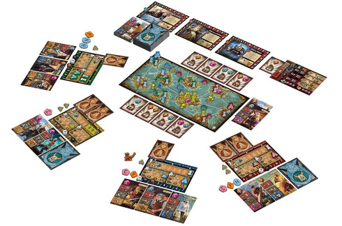 Gamelyn Game Tiny Epic Vikings Fast Playing 1-4 Players First Tri-Foldable Strategy War Board Games for Adult, Wooden Components, with Settlers, Boats, & Temples | Collect Rune Stone Secure Victory