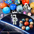 Set 3-5-8-10 Solar System Planets Toys for Kids, STEM Educational Sensory Toys for Autistic Children Non-Toxic, Space