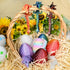 8" 3D 3D Set Impossmaker Printed Easter Dragon Eggs with Printed Dragon Inside, Easter Basket Stuffers Mini Dragon Egg