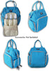 Large Baby Changing Diaper Bag Backpack (Blue)