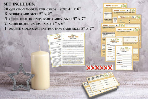 Christian Bible Feud Game, Bible Family Feud-Style Game, Church Game Night, Bible Family Feud Questions, Bible Trivia, Games for Church Group, Bible Games Cards, Fun Feud for Family -SJ02
