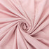 Bayceen Large Jersey Knitted Swaddle Blanket for Baby, Soft Stretchy Receiving Blanket with Hat, 47 x 47 Inches (Rose)