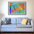 Think2Master 100 Pieces Map of Europe Jigsaw Puzzle, Fun Educational Toy for Kids Ages 4-8, Learning History
