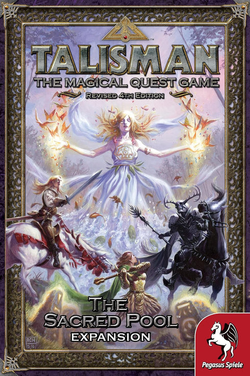 Talisman: The Sacred Pool Board Game by Pegasus Spiele, Purple