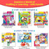 3, 4, 5, 6, 7 Dot Sticker Art Activity - Dinosaurs Dot Art, No Mess Crafts for Kids, Stocking Stuffers Toddlers, DIY