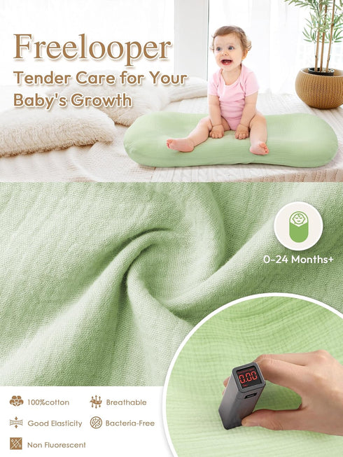 0-24 Baby Lounger, Suitable for Newborns Months, Infant Lounger for Home and Travel, Soft Cotton and Breathable, Nest