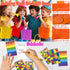 12 Packs 122 LINAYE Building Blocks Party Favors - Pcs Birthday Party Favors Supplies with Goodie Bags, Animals
