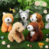 Sumind 8 Pcs Mini Plush Dogs Stuffed Animals Bulk, Assorted Cute 5 Inch Small Animal Plush Toys for Party Supplies