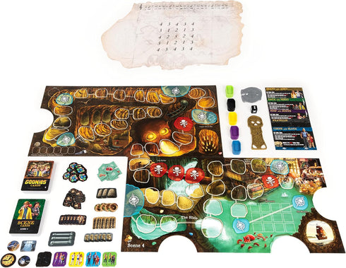 The Goonies Game - Retro Vintage 80’s Family Movie Board Game for Kids Aged 10 and Up