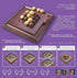 Pylos Great Wooden Game, Abstract Strategy Board Game, Ages 8+, 2 Players