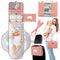 Portable Changing Pad for Baby - Travel Diaper Changing Mat, Large Waterproof, Foldable & Detachable with Wipes Pockets