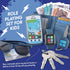 Star Princess 3 4 5 6 7 8 9 10 11 12 Set Play Wallet for Boys with Money and Pretend Play Toys, Cellphone, Smartwatch