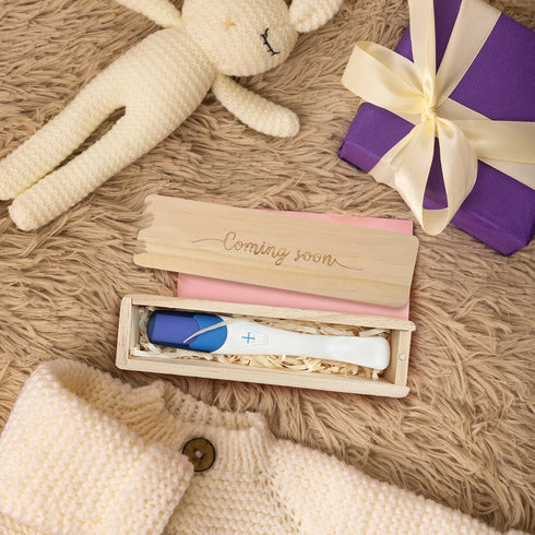 Grandparents Pregnancy Announcement Keepsake Box - Cherish Your Miracle