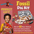 DANCING BEAR Fossil Dig Kit, Excavate 15 Prehistoric Fossils including Real Dinosaur Bones for Kids