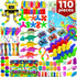 110PC Fidget Toys Bulk for Adult Kids Age 5-7, 8-12, Sensory Autism