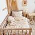 59X79'', 2-Layer AOJIM Kids Muslin Duvet Cover with Forest Themed Patterns, Pure Cotton Toddler Comforter Cover Ruffled