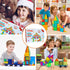 Bmag Magnetic Tiles, 100PCS Magnet Building Blocks for Kids, STEM Educational Learning Toy