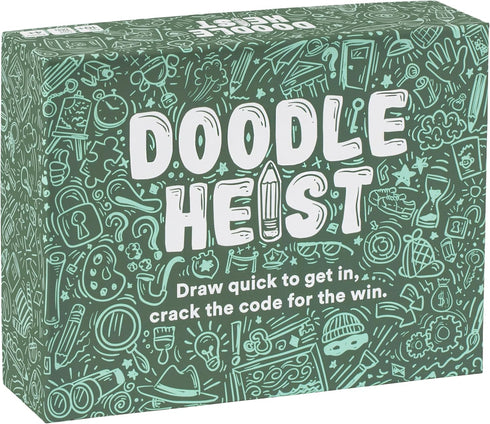 DOODLE HEIST - The Quick Drawing and Deduction Family Party Game for Kids, Teens, and Adults