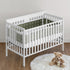 2-Piece Set Sweet Jojo Designs + BreathableBaby Breathable Mesh Crib Liner (Hunter Green Boho Mudcloth) for Boys/Girls