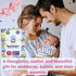 Cradle Cap Treatment Kit for Baby Girl, Comb & Bath Sponge, Baby Bath Essentials (Pink 6-Pack)