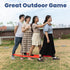 4 Legged Race Bands for Kids and Adults, Relay Race Team Building Games, Perfect for Carnival, Field Day, 2pk, Blue &