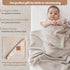 100% 30 40 Soft Baby Knitted Blanket - Acrylic, Soft Toddler, Crib, Stroller Blanket - Neutral Swaddle and Receiving