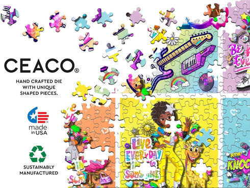 Ceaco XOMG POP! Party Like A Pop Star - 200 Piece Jigsaw Puzzle for Fun