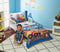EVERYDAY KIDS 4 Piece Toddler Bedding Set - Under Construction - Includes