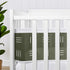 2-Piece Set Sweet Jojo Designs + BreathableBaby Breathable Mesh Crib Liner (Hunter Green Boho Mudcloth) for Boys/Girls