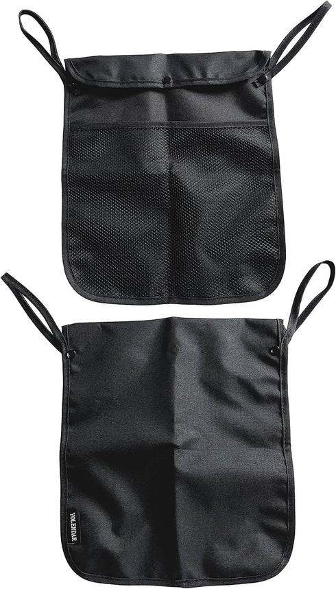 Baby Stroller Organizer, Black, Umbrella Stroller Organizer with Extra Pockets for Snacks, Wipes, Water Bottles