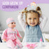 Toy Choi's 16 Inch Interactive Baby Doll, Pink - Talking Feeding Doll with Sounds and Accessories