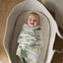 4 Pack 31.5 43.3 Muslin Swaddle Blankets for Newborn, Cotton Baby Blankets Neutral, Large x Breathable Soft Receiving