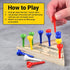 U.S. Toy Tricky Triangle Game - Assorted Travel Games, MU845
