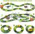 Dinosaur Tracks 271 PCS Set - Create a Dinosaur World Road Race with 2 Cars and 2 Dinosaur Toys for Ages 3-8