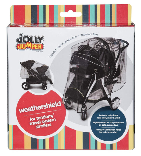 Jolly Jumper Travel System Weathershield – Protects Baby and Stroller from Rain and Elements