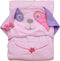 Frenchie Mini Couture Pink Dog - Hooded Towel 100% Cotton One of a Kind Extra