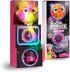 WOW! PODS Chibies Boom Box - Sparkle, Cute Fluffy Party Pets That Flash to The Beat of Music