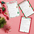 62 Pieces Christmas Trivia Party Game Cards for Adult Annual Festive Events and Christmas Party Decorations