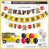Wheels On The Bus Birthday Decorations, School Bus Decorations For Party, School Bus Birthday Party Decorations | School Bus Birthday Banner | School Bus Party Decorations | Bus Theme Party