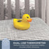 Adorable Duck Bath Thermometer for Babies - Instant Digital Readings