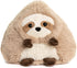 KIDS PREFERRED Sustain a-mals Lana The Sloth Stuffed Animal Plush, Made with Recycled Materials